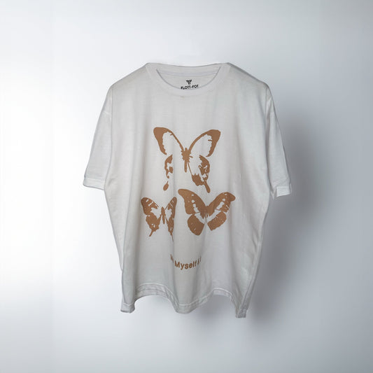 CAMISETA BUTTERFLY - BLANCA - Flott Föt